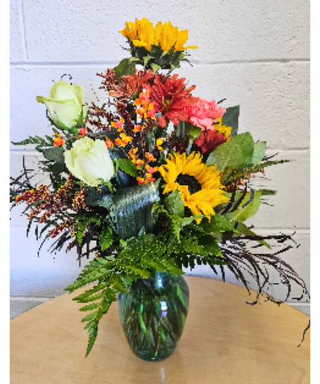 Harvest Gratitude Vase Arrangement